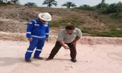 BBKSDA Riau pasang kamera jebak terkait laporan jejak Harimau di PHR