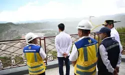 Wapres Gibran Rakabuming tinjau Bendungan Way Apu di Maluku