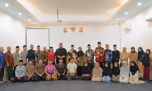 STQH Nasional XXVIII 2025, Kakanwil motivasi Kafilah Sumut optimistis juara STQH Nasional XXVIII 2025, Kakanwil motivasi Kafilah Sumut optimistis juara
