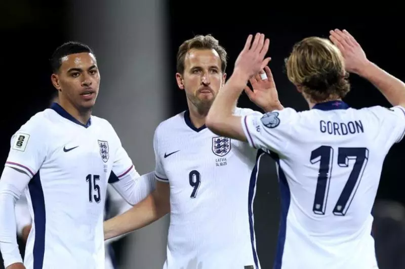 Inggris jadi tim Eropa pertama lolos ke Piala Dunia usai sikat Latvia Inggris jadi tim Eropa pertama lolos ke Piala Dunia usai sikat Latvia