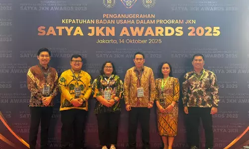 Lindungi pekerja, badan usaha asal Papua raih penghargaan Satya JKN Award 2025 Lindungi pekerja, badan usaha asal Papua raih penghargaan Satya JKN Award 2025
