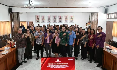 KPU Bali gelar FGD evaluasi pasca Pemilu Serentak 2024