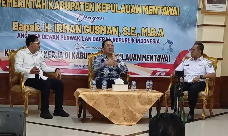 Irman Gusman dorong transformasi pariwisata Mentawai jadi ikon wisata dunia Irman Gusman dorong transformasi pariwisata Mentawai jadi ikon wisata dunia