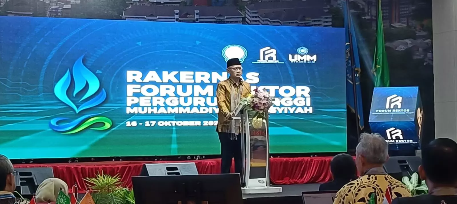 Buka FRPTMA, Pimpinan Pusat Muhammadiyah sampaikan tiga hal Buka FRPTMA, Pimpinan Pusat Muhammadiyah sampaikan tiga hal