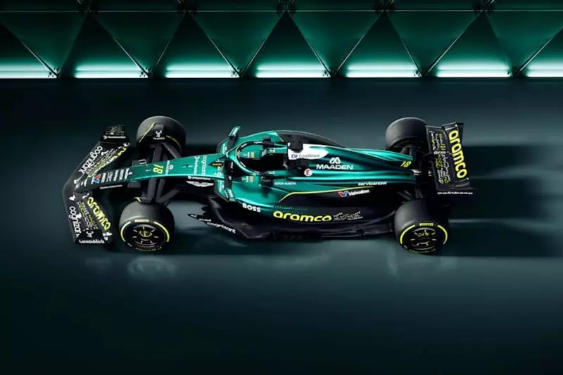Aston Martin perkenalkan livery spesial untuk GP Amerika Serikat Aston Martin perkenalkan livery spesial untuk GP Amerika Serikat
