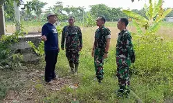 Dandim Rembang tinjau lokasi pembangunan kantor Koperasi Merah Putih Dandim Rembang tinjau lokasi pembangunan kantor Koperasi Merah Putih