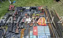 Warga kampung Soanggama bantu TNI cari senjata bekas milik OPM