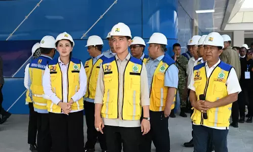 Wapres Gibran tinjau pembangunan Kantor BPKP Malut, pastikan selesai tepat waktu