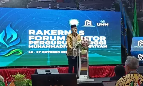 Buka FRPTMA, Pimpinan Pusat Muhammadiyah sampaikan tiga hal Buka FRPTMA, Pimpinan Pusat Muhammadiyah sampaikan tiga hal