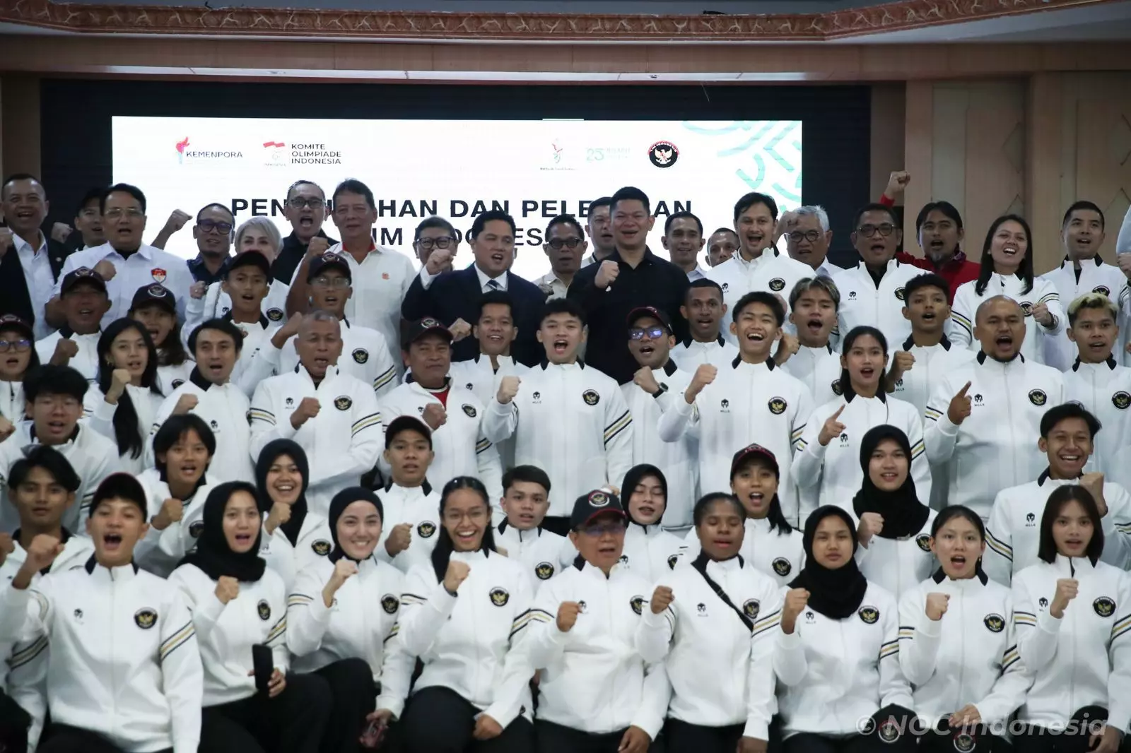 Tim Indonesia AYG dan ISG 2025 resmi dikukuhkan siap harumkan nama bangsa Tim Indonesia AYG dan ISG 2025 resmi dikukuhkan siap harumkan nama bangsa