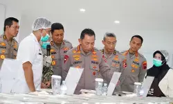 Resmikan 32 SPPG Polri di Jateng, Kapolri: Kualitas dan standar mutu makanan terjaga