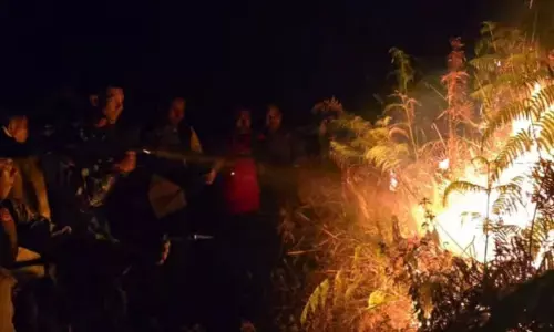 TNGR: Kebakaran lahan di kawasan Gunung Rinjani capai 10 hektare
