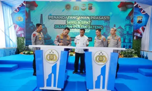 Optimalkan pelayanan, Kapolri resmikan 35 SPKT Polres di jajaran Polda Jateng Optimalkan pelayanan, Kapolri resmikan 35 SPKT Polres di jajaran Polda Jateng