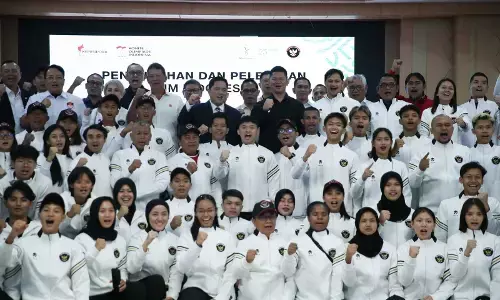 Tim Indonesia AYG dan ISG 2025 resmi dikukuhkan siap harumkan nama bangsa