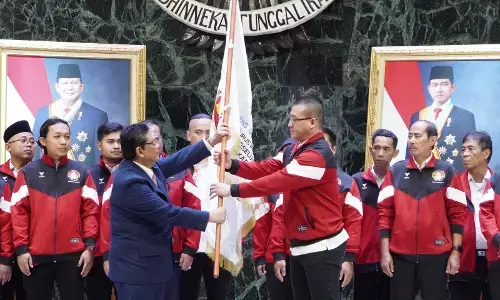 Resmi dilantik, Ketum Percasi DKI, Kenneth bertekad pertahankan juara umum Resmi dilantik, Ketum Percasi DKI, Kenneth bertekad pertahankan juara umum