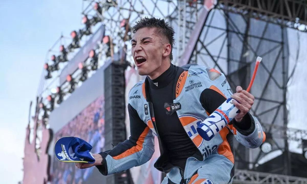 Raul Fernandez resmi menangi gelar MotoGP Australia Raul Fernandez resmi menangi gelar MotoGP Australia