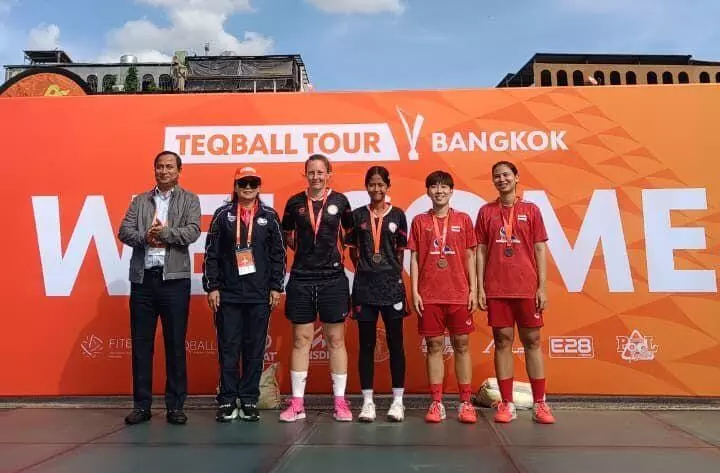 Atlet Indonesia raih perunggu di World Tour Teqball Championship Bangkok 2025 Atlet Indonesia raih perunggu di World Tour Teqball Championship Bangkok 2025