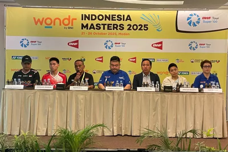 232 atlet dari 15 negara bersaing di Wondr Indonesia Master 2025 232 atlet dari 15 negara bersaing di Wondr Indonesia Master 2025