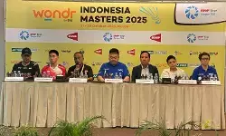 232 atlet dari 15 negara bersaing di Wondr Indonesia Master 2025