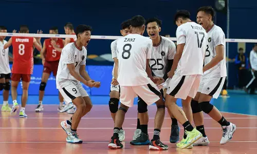 Voli Putra Indonesia kalahkan Thailand di Asian Youth Games Bahrain 2025 Voli Putra Indonesia kalahkan Thailand di Asian Youth Games Bahrain 2025