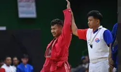Tempuh perjalanan tiga hari ke Kudus, Yusril atlet Sambo Sumbar raih medali emas