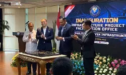 AHY resmikan Infrastructure Project Facility Office