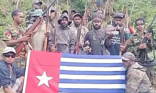 Panglima KKB Lamek Alipky tewas dalam kontak di Kiwirok Panglima KKB Lamek Alipky tewas dalam kontak di Kiwirok