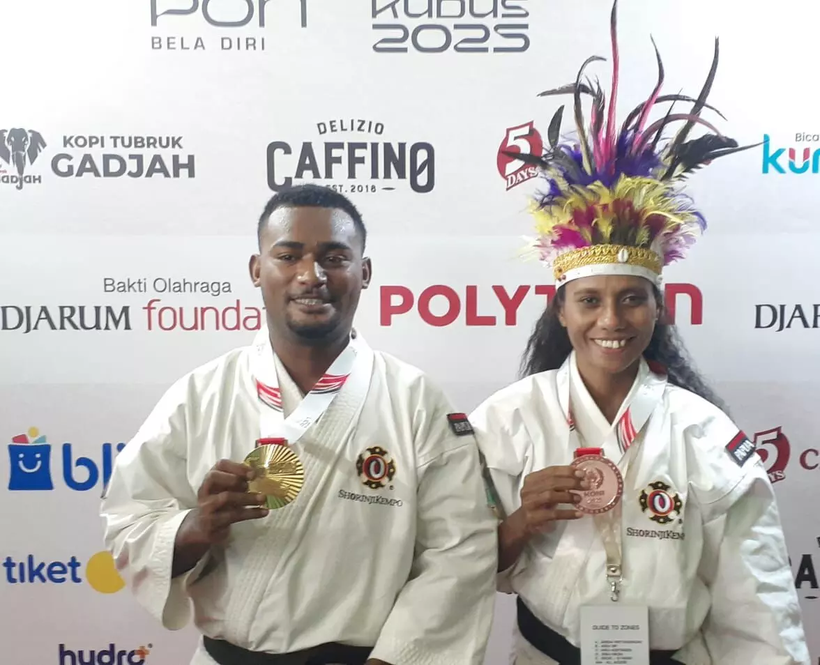PON Bela Diri Kudus jadi debut terakhir atlet shorinji kempo Papua Barat Kristin Hilda Silubun PON Bela Diri Kudus jadi debut terakhir atlet shorinji kempo Papua Barat Kristin Hilda Silubun