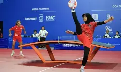 Zahrotus Syifa ke semifinal teqball Asian Youth Games 2025