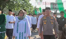 HSN 2025, Kapolres Lumajang ajak santri perkuat persatuan dan toleransi