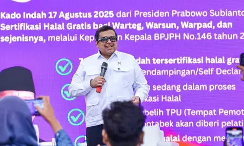 1 tahun BPJPH, produk bersertifikat halal tembus 9,8 juta