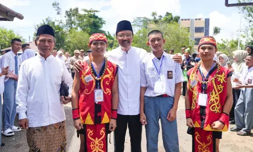 Gus Ipul kagum toleransi agama siswa Sekolah Rakyat Terintegrasi 53 Pontianak