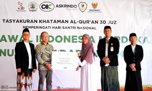 Tasyakur khataman Al-Qur’an dan HSN 2025, BAZNAS tegaskan peran zakat untuk pendidikan Tasyakur khataman Al-Qur’an dan HSN 2025, BAZNAS tegaskan peran zakat untuk pendidikan