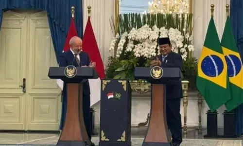 Prabowo: RI-Brazil ingin gencatan senjata segera di Palestina, Ukraina Prabowo: RI-Brazil ingin gencatan senjata segera di Palestina, Ukraina