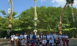 Desa Serangan gelar Festival Penjor Hari Raya Galungan dan Kuningan 2025