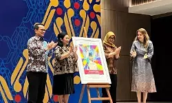 Peringati 75 tahun persahabatan, RI-PBB luncurkan prangko peringatan Peringati 75 tahun persahabatan, RI-PBB luncurkan prangko peringatan