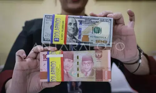 Rupiah pada Jumat pagi menguat jadi Rp16.612 per dolar AS Rupiah pada Jumat pagi menguat jadi Rp16.612 per dolar AS