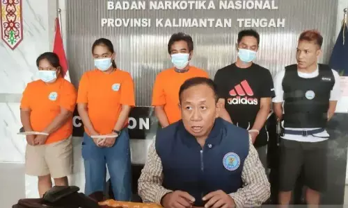 BNNP Kalimantan Tengah ringkus perwira gadungan BNNP Kalimantan Tengah ringkus perwira gadungan