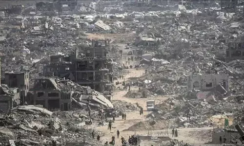 Kerusakan parah, 61 juta ton puing penuhi Jalur Gaza Kerusakan parah, 61 juta ton puing penuhi Jalur Gaza