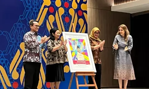 Peringati 75 tahun persahabatan, RI-PBB luncurkan prangko peringatan Peringati 75 tahun persahabatan, RI-PBB luncurkan prangko peringatan