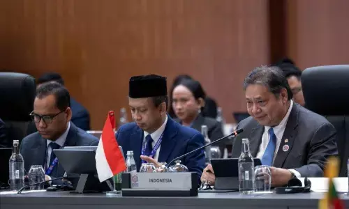 Menko Airlangga dan Menlu Sugiono dampingi Presiden di KTT ASEAN Menko Airlangga dan Menlu Sugiono dampingi Presiden di KTT ASEAN