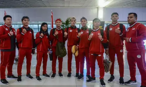 Tarung campuran sumbang empat perunggu bagi Indonesia di AYG 2025 Tarung campuran sumbang empat perunggu bagi Indonesia di AYG 2025
