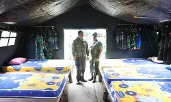 Menhan pastikan proyek Yonif Teritorial TP 821 sesuai rencana