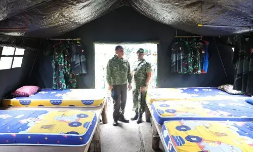 Menhan pastikan proyek Yonif Teritorial TP 821 sesuai rencana Menhan pastikan proyek Yonif Teritorial TP 821 sesuai rencana