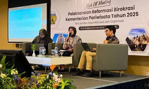 Kemenpar perkuat reformasi birokrasi dan pembangunan Zona Integritas Kemenpar perkuat reformasi birokrasi dan pembangunan Zona Integritas