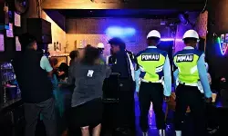 Cegah pelanggaran, Satpomau Lanud RSA Natuna razia tempat hiburan malam