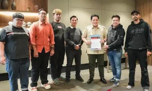 Erick Thohir dengarkan aspirasi Ultras Garuda Indonesia Erick Thohir dengarkan aspirasi Ultras Garuda Indonesia