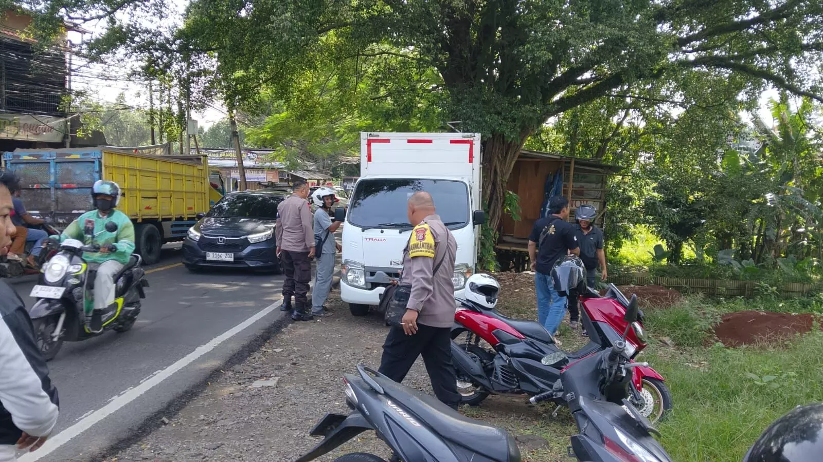 Aksi pencurian truk box, digagalkan warga di Sawangan Kota Depok