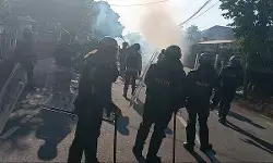 Tersangka penghasut demonstrasi, Laras Faizati ditahan di Rutan Pondok Bambu