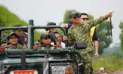 Panglima TNI tinjau pembangunan fasilitas latihan multidimensi di Pusdiklat Kopassus Batujajar
